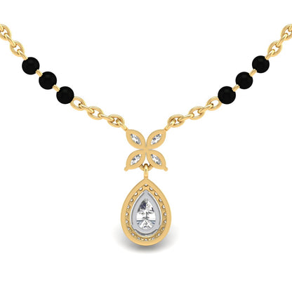 Gold Radhika Diamond Mangalsutra