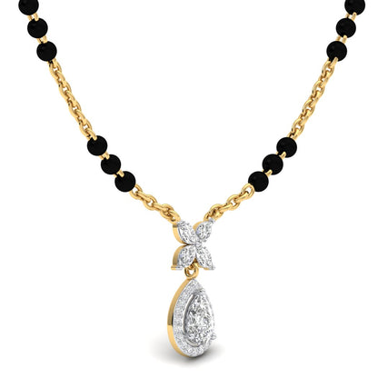 Gold Radhika Diamond Mangalsutra