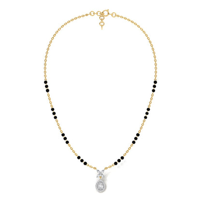 Gold Radhika Diamond Mangalsutra