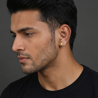 Golden Edge Box Stud For Him