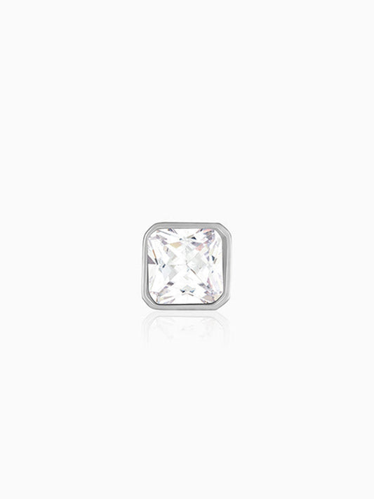 Silver Quadra Stud For Him