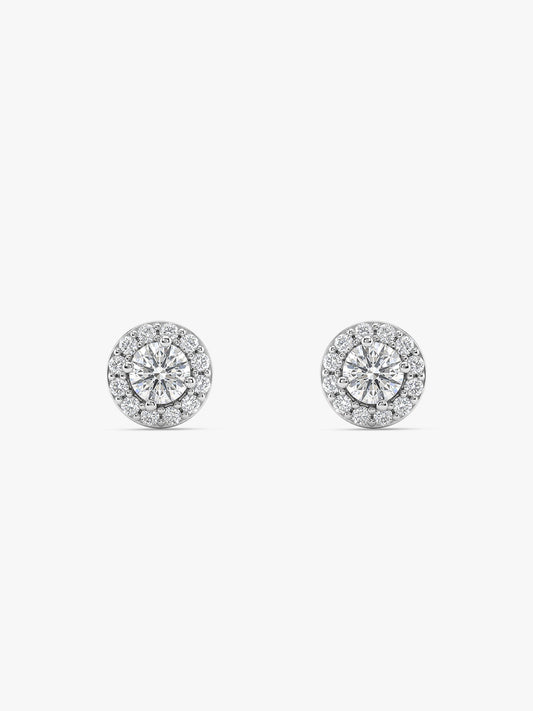 Silver Eclat Stud For Him