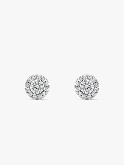 Silver Eclat Stud For Him