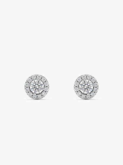 Silver Eclat Stud For Him