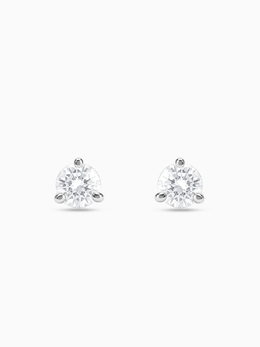 Silver Glint Stud For Men