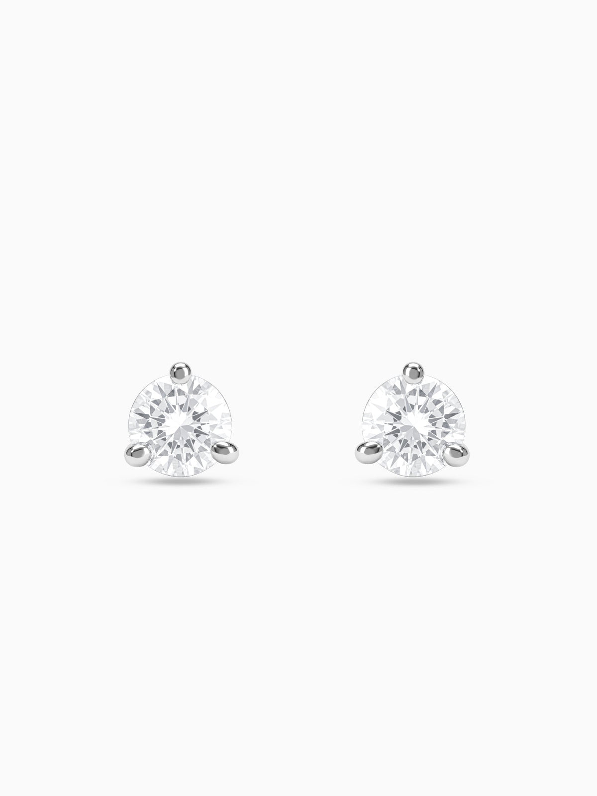 Silver Glint Stud For Men