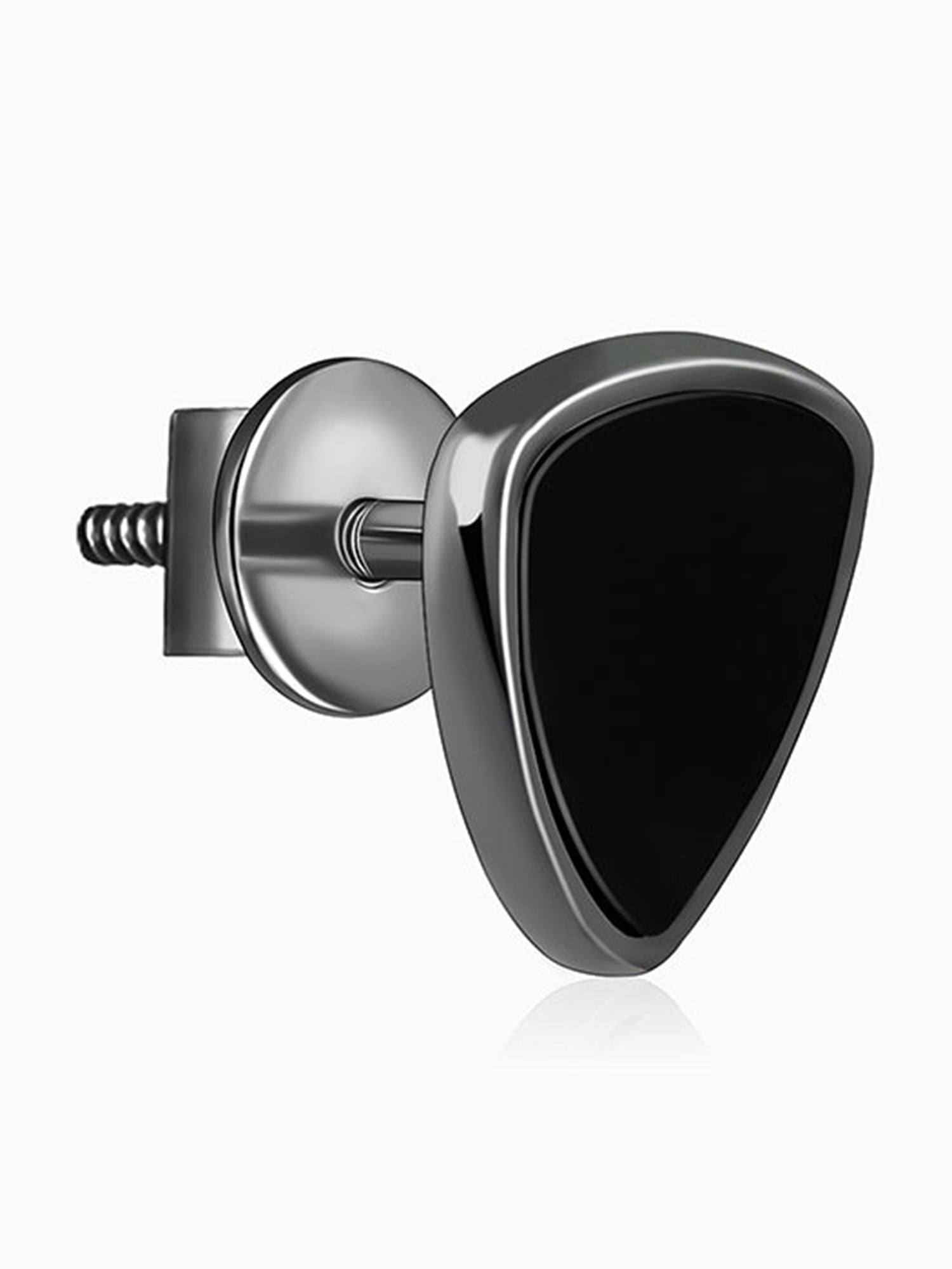 Black Rhodium Titan Spirit Earring For Men