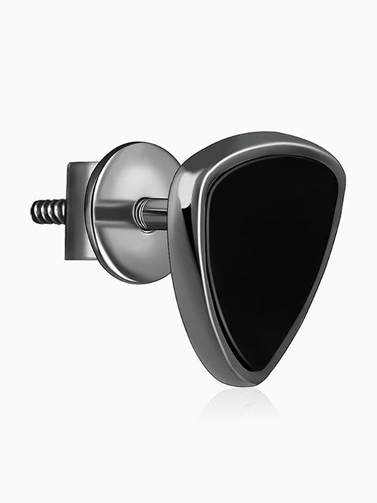 Black Rhodium Titan Spirit Earring For Men