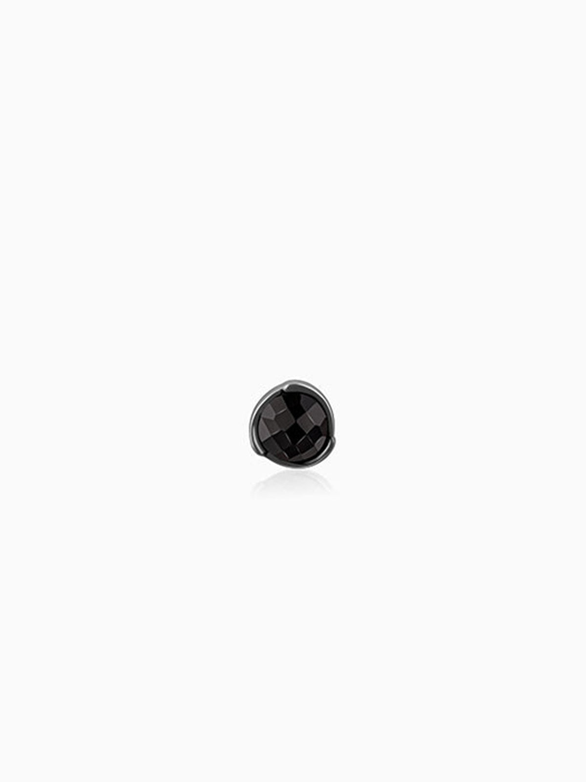 Black Rhodium  Midnight Apex Stud For Men