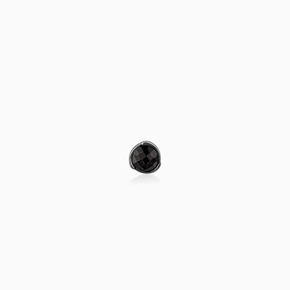 Black Rhodium  Midnight Apex Stud For Men