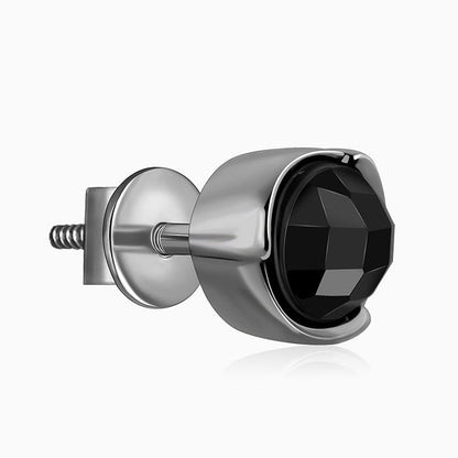Black Rhodium  Midnight Apex Stud For Men