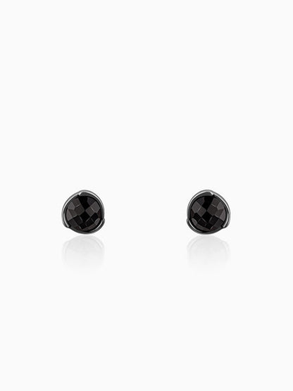 Black Rhodium  Midnight Apex Stud For Men