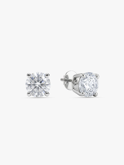 Silver Shining Star Earring For Men