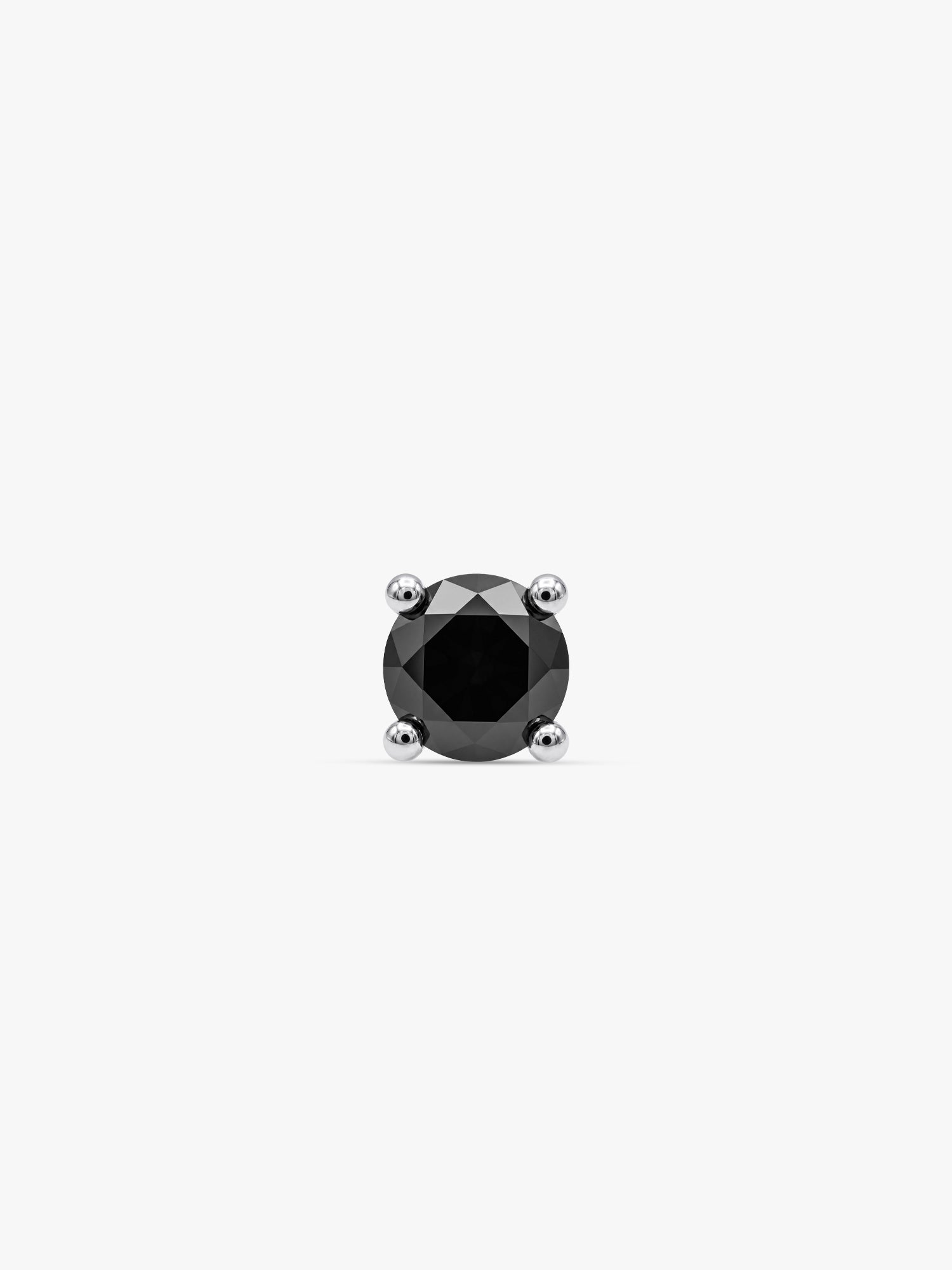 Silver Storm Edge Earring For Men