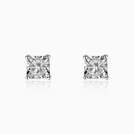 Silver Eternal Spark Earring For Men