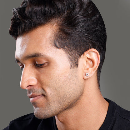 Silver Reign Stud For Him