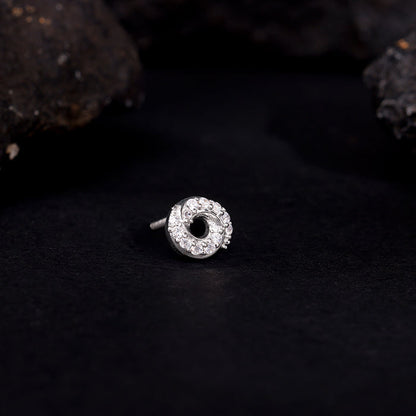 Silver Reign Stud For Him