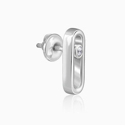 Silver Highness Stud For Him