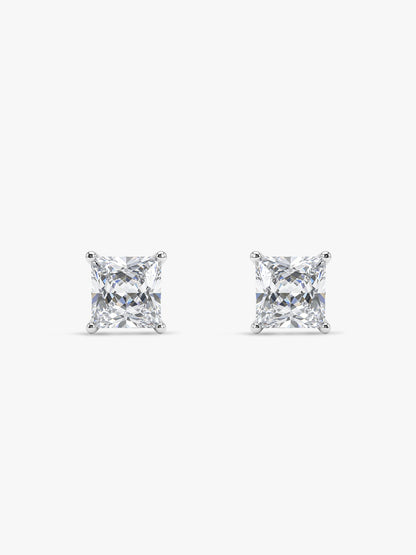 Silver Classy Zirconia Stud For Him