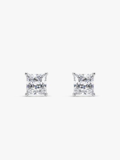 Silver Classy Zirconia Stud For Him