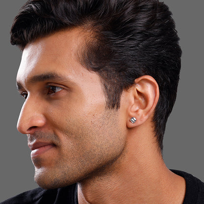 Silver Nightline Stud For Him