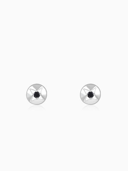 Silver Nightfall Star Stud For Him