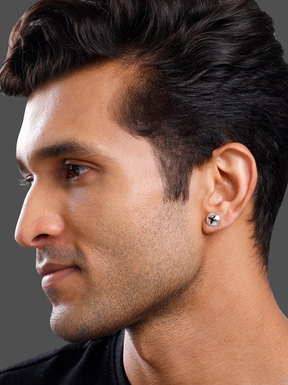 Silver Nightfall Star Stud For Him
