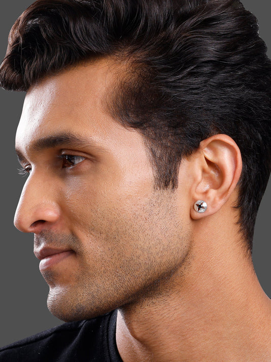 Silver Nightfall Star Stud For Him