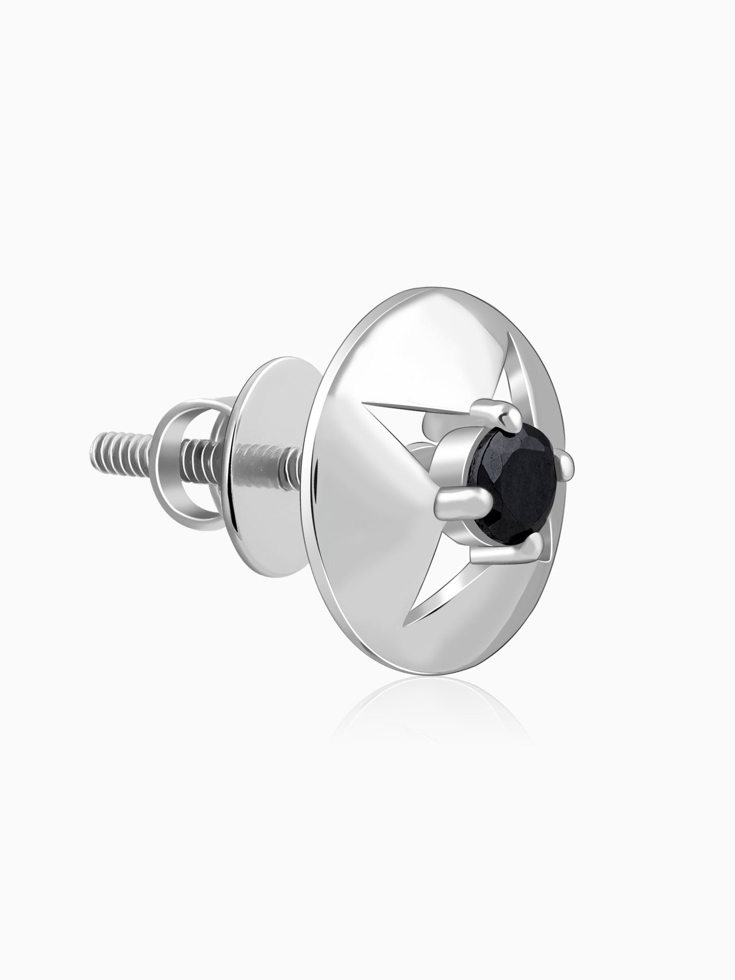 Silver Nightfall Star Stud For Him