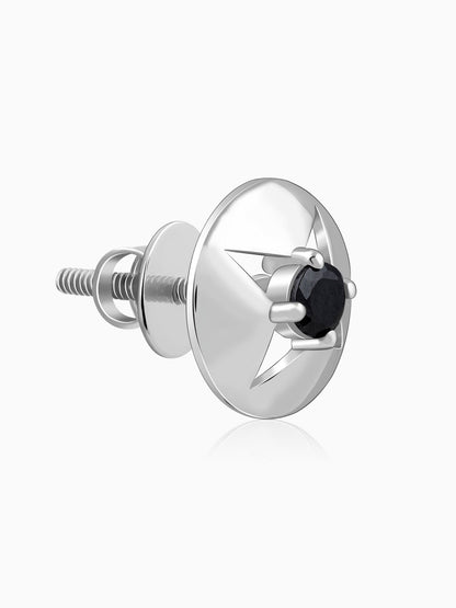 Silver Nightfall Star Stud For Him