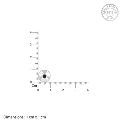 Silver Nightfall Star Stud For Him