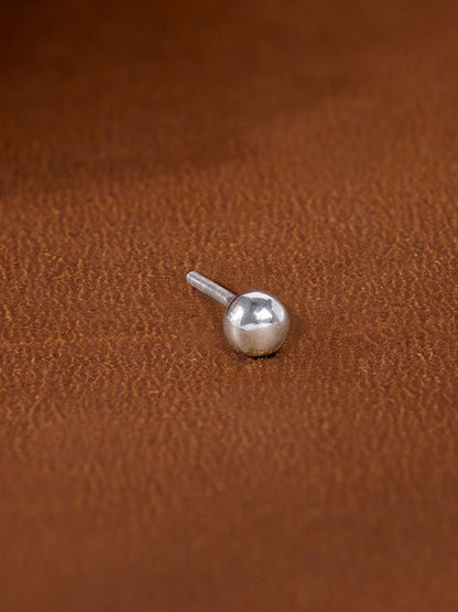 Silver Opulent Stud For Him