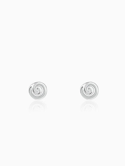 Silver GeoGlow Stud For Him