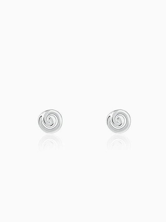 Silver GeoGlow Stud For Him