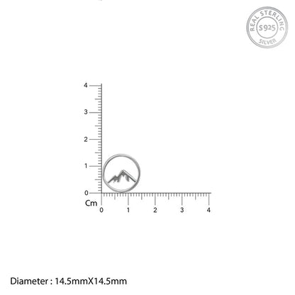 Silver Alpine Stud For Him