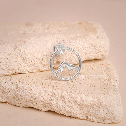 Silver Alpine Stud For Him