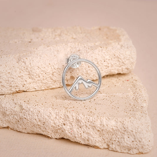 Silver Alpine Stud For Him