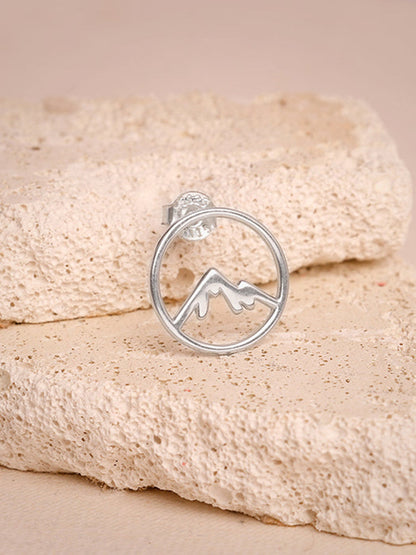 Silver Alpine Stud For Him