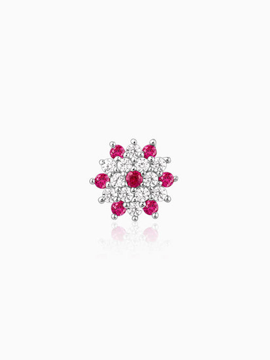 Silver Starrie Night Nosepin