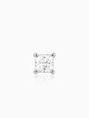 Silver Sparkle Square Nose pin