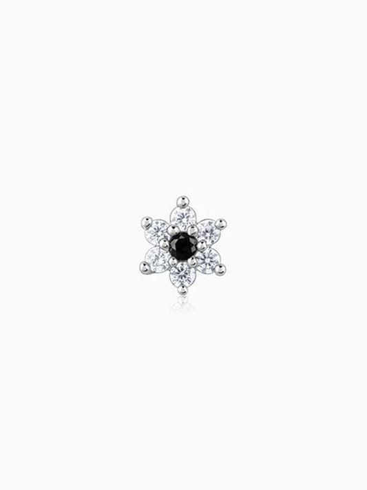 Silver Star Gaze Nosepin