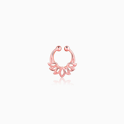 Rose Gold Kamal Septum Ring