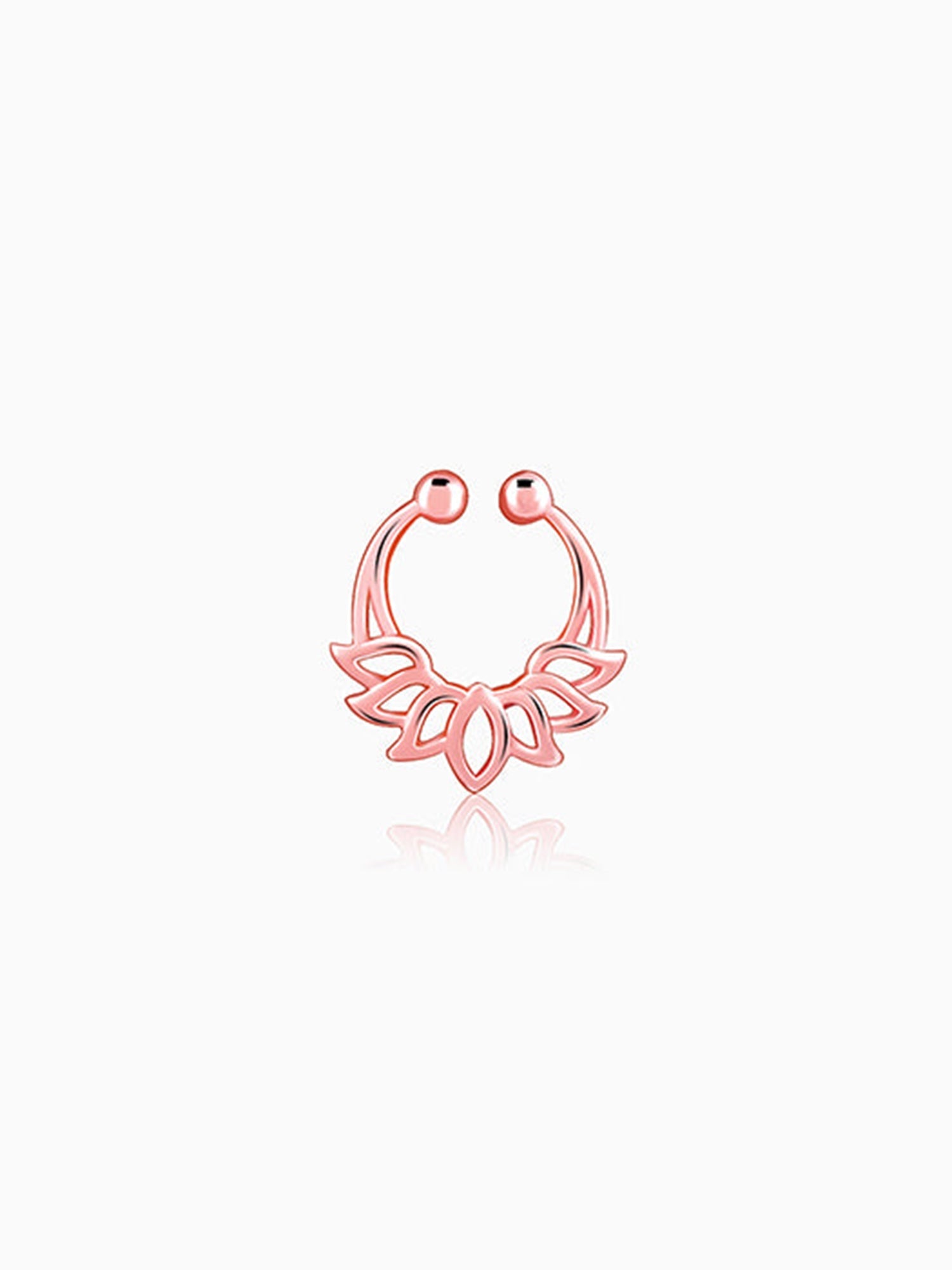 Rose Gold Kamal Septum Ring