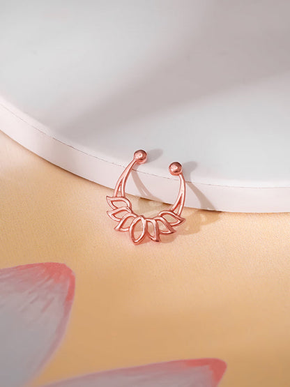 Rose Gold Kamal Septum Ring