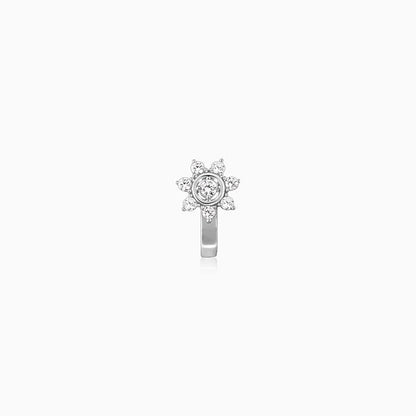 Silver Anokhi Nose Pin (Clip on)