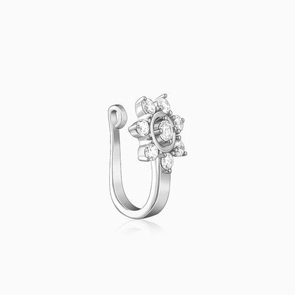 Silver Anokhi Nose Pin (Clip on)