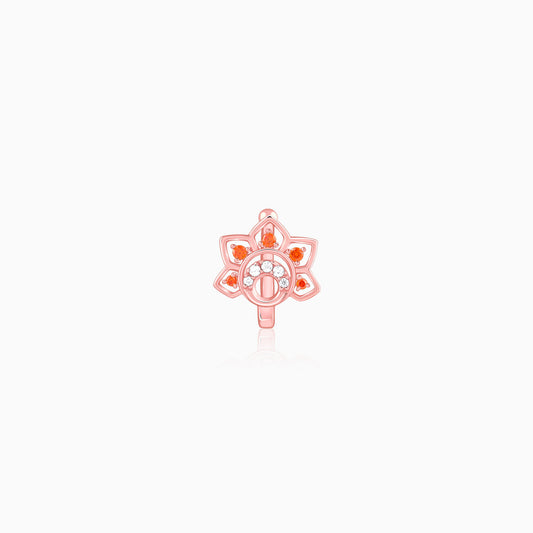 Rose Gold Uma Nose Pin (Clip on)