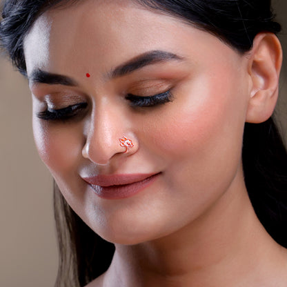 Rose Gold Uma Nose Pin (Clip on)