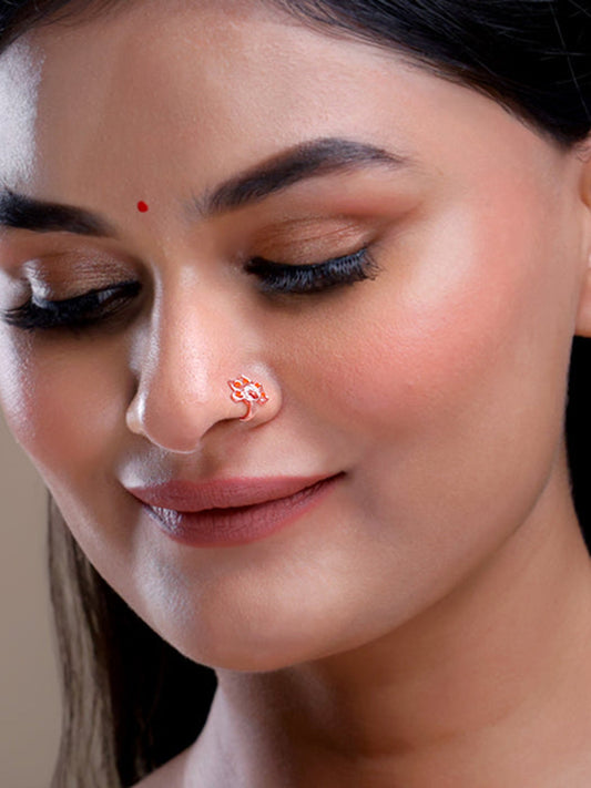 Rose Gold Uma Nose Pin (Clip on)