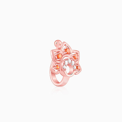 Rose Gold Uma Nose Pin (Clip on)